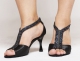 tangoschuhe 7cm schwarz
